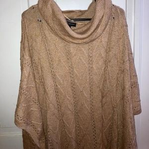 Lane Bryant sweater poncho